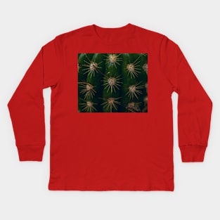 Red cactus Kids Long Sleeve T-Shirt